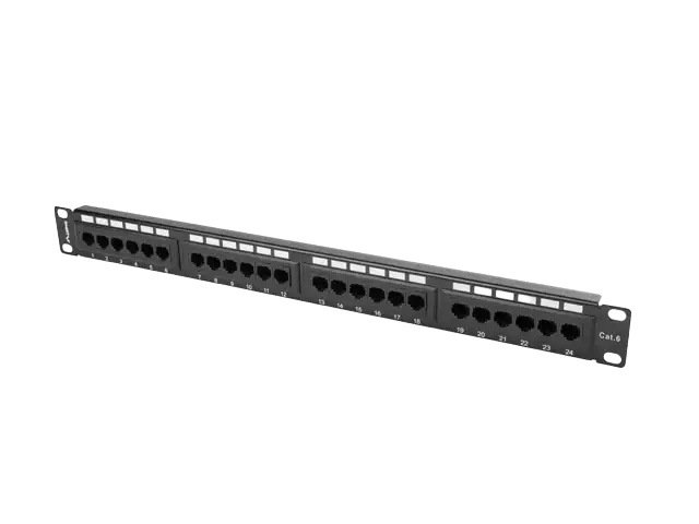 PATCH PANEL 24 PORT KAT.6 19”