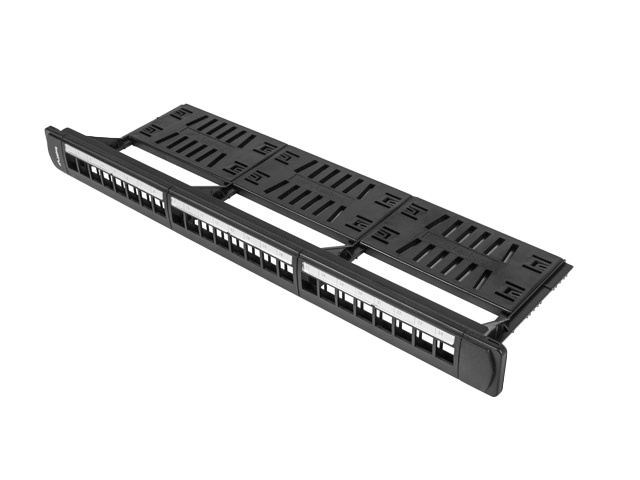 PATCH PANEL PUSTY 24 PORT 1U 19”