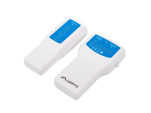 TESTER PRZEWODÓW LAN RJ45. RJ11 LANBERG NT-0402