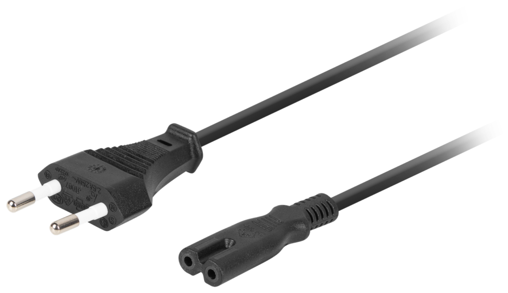 KABEL ZASILAJĄCY EURO (RADIOWY) CEE 7/16->IEC 320 C7
