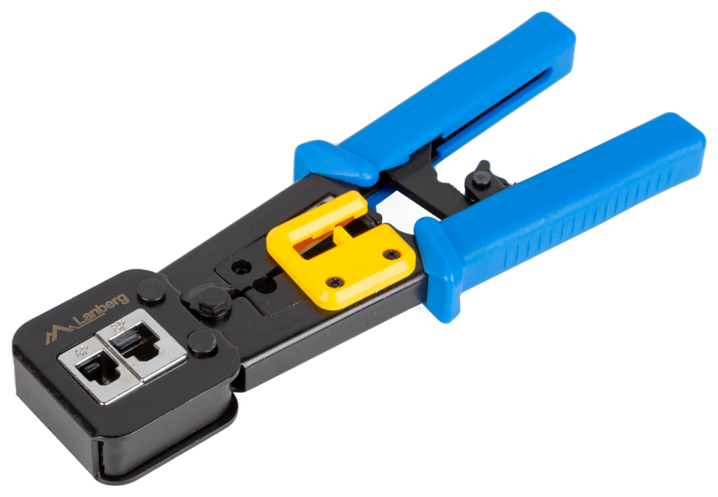 ZACISKARKA WTYKÓW PRZELOTOWYCH RJ45. RJ12. RJ11 LANBERG NT-0204