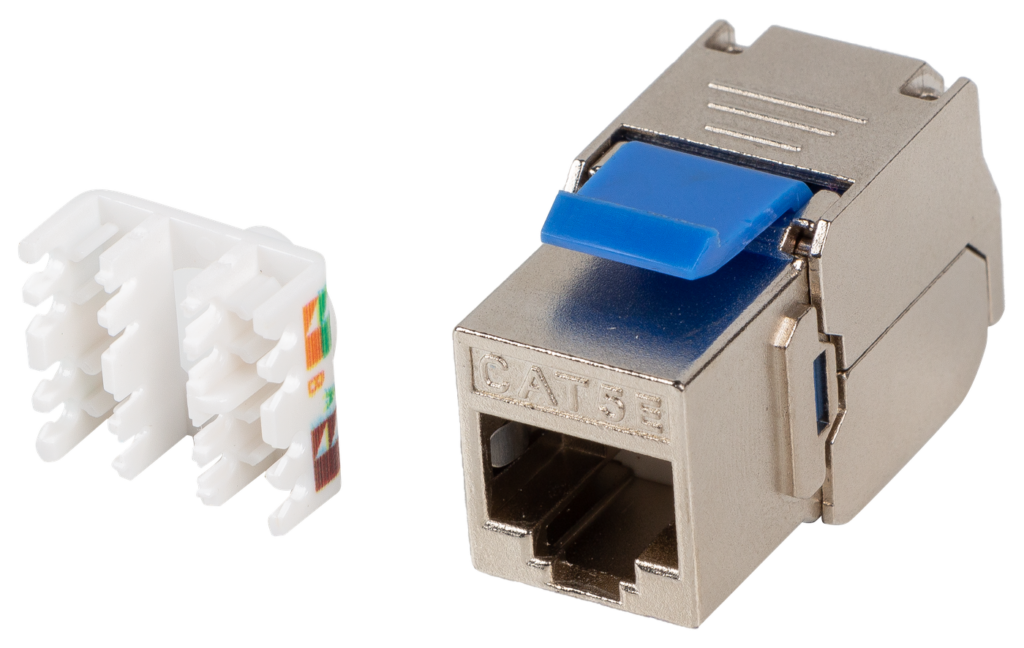 MODUŁ KEYSTONE GNIAZDO BEZNARZĘDZIOWY RJ45