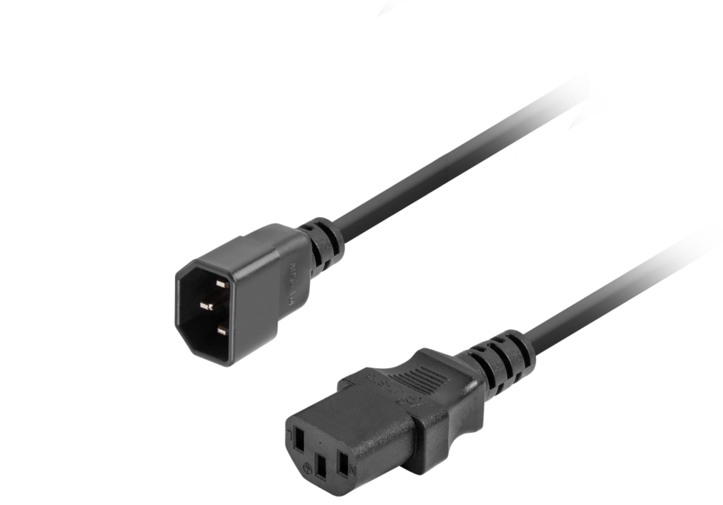 PRZEDŁUŻACZ KABLA ZASILAJĄCEGO IEC 320 C13->C14